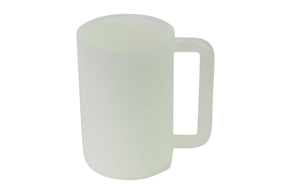 Glow In The Dark Glass Mug Coffee Cup Transparent Mug with Lid and Spoon  Drinking Water